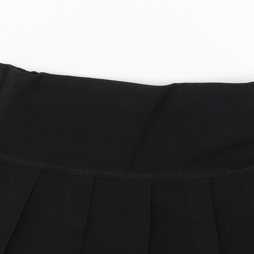 Marks and Spencer Girls Black   Flare Skirt Size 6 Years