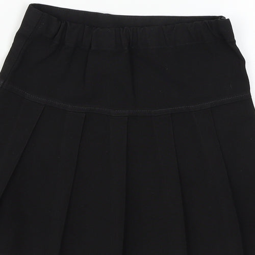 Marks and Spencer Girls Black   Flare Skirt Size 6 Years