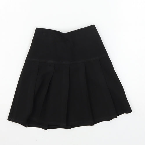 Marks and Spencer Girls Black   Flare Skirt Size 6 Years