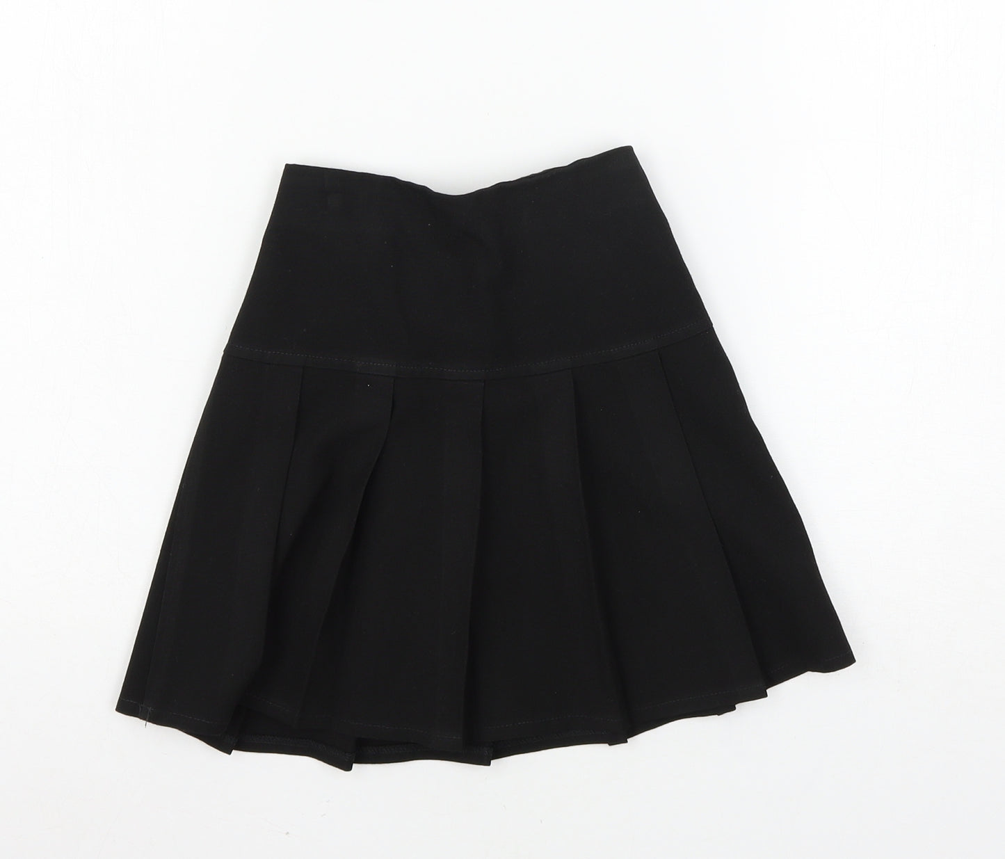 Marks and Spencer Girls Black   Flare Skirt Size 6 Years