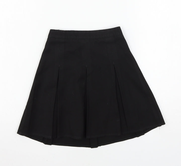 George Girls Black Flare Skirt Size 5-6 Years
