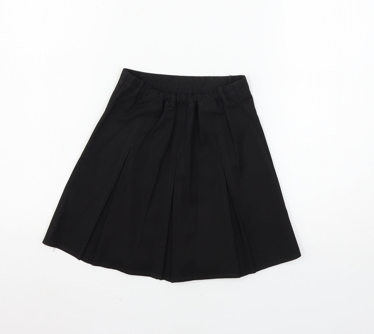 George Girls Black   Flare Skirt Size 5-6 Years
