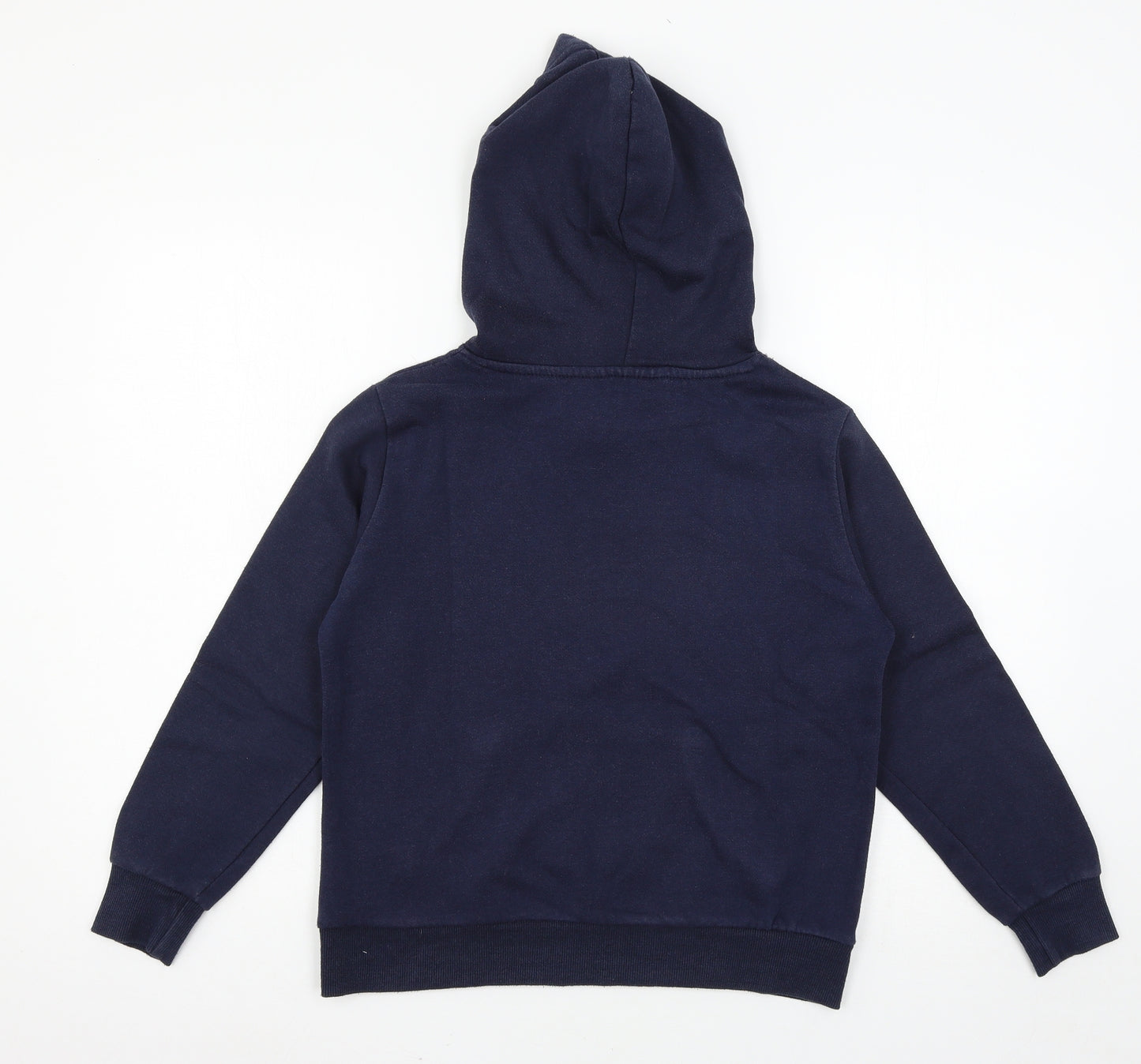 FC Barcelona Boys Blue  Jersey Pullover Hoodie Size 10-11 Years