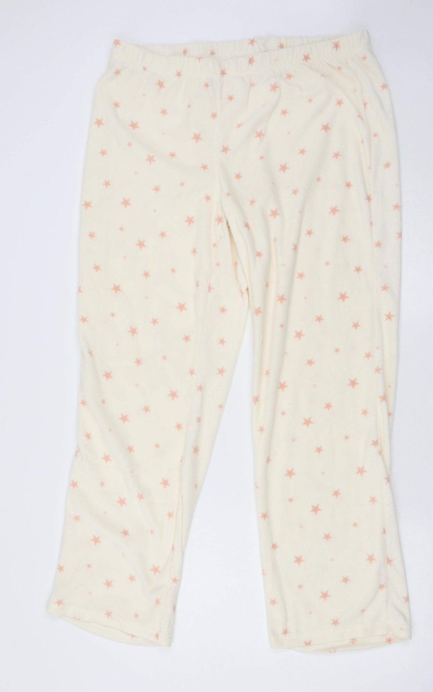George Womens Pink Geometric  Cami Pyjama Pants Size 16  - stars