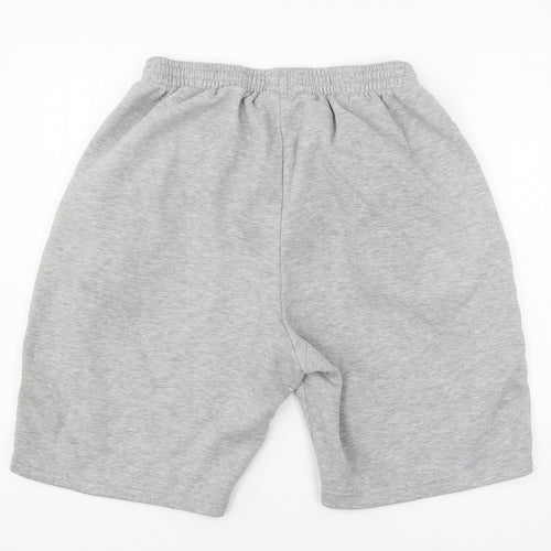Slazenger Mens Grey  Jersey Sweat Shorts Size XL