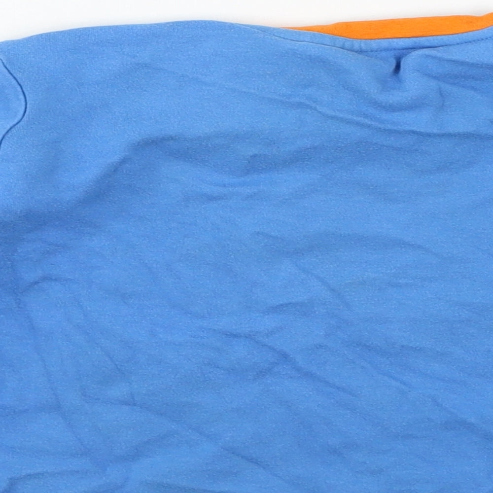 George Boys Blue  Jersey Basic T-Shirt Size 6-7 Years  - RYANS WORLD