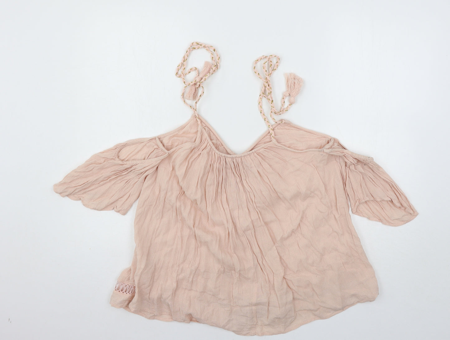 River Island Womens Pink   Basic Blouse Size 10