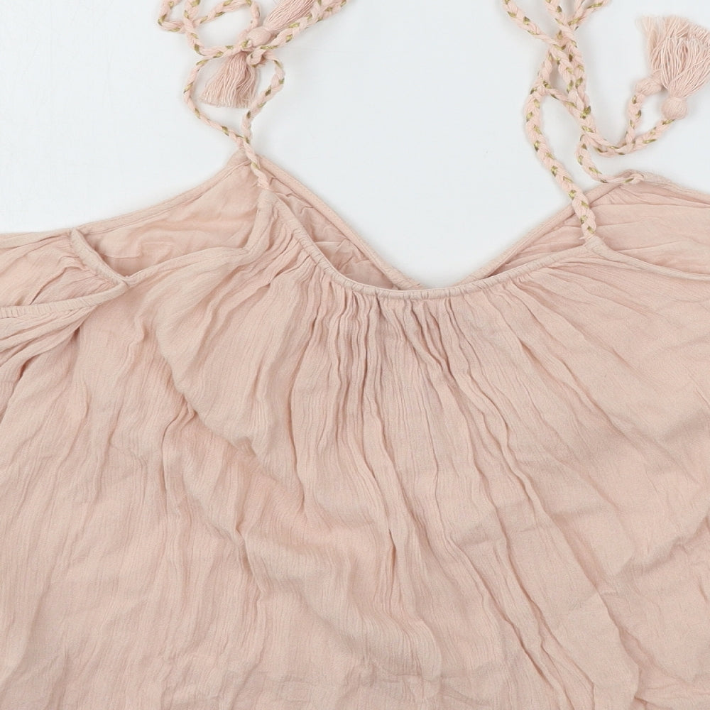 River Island Womens Pink   Basic Blouse Size 10