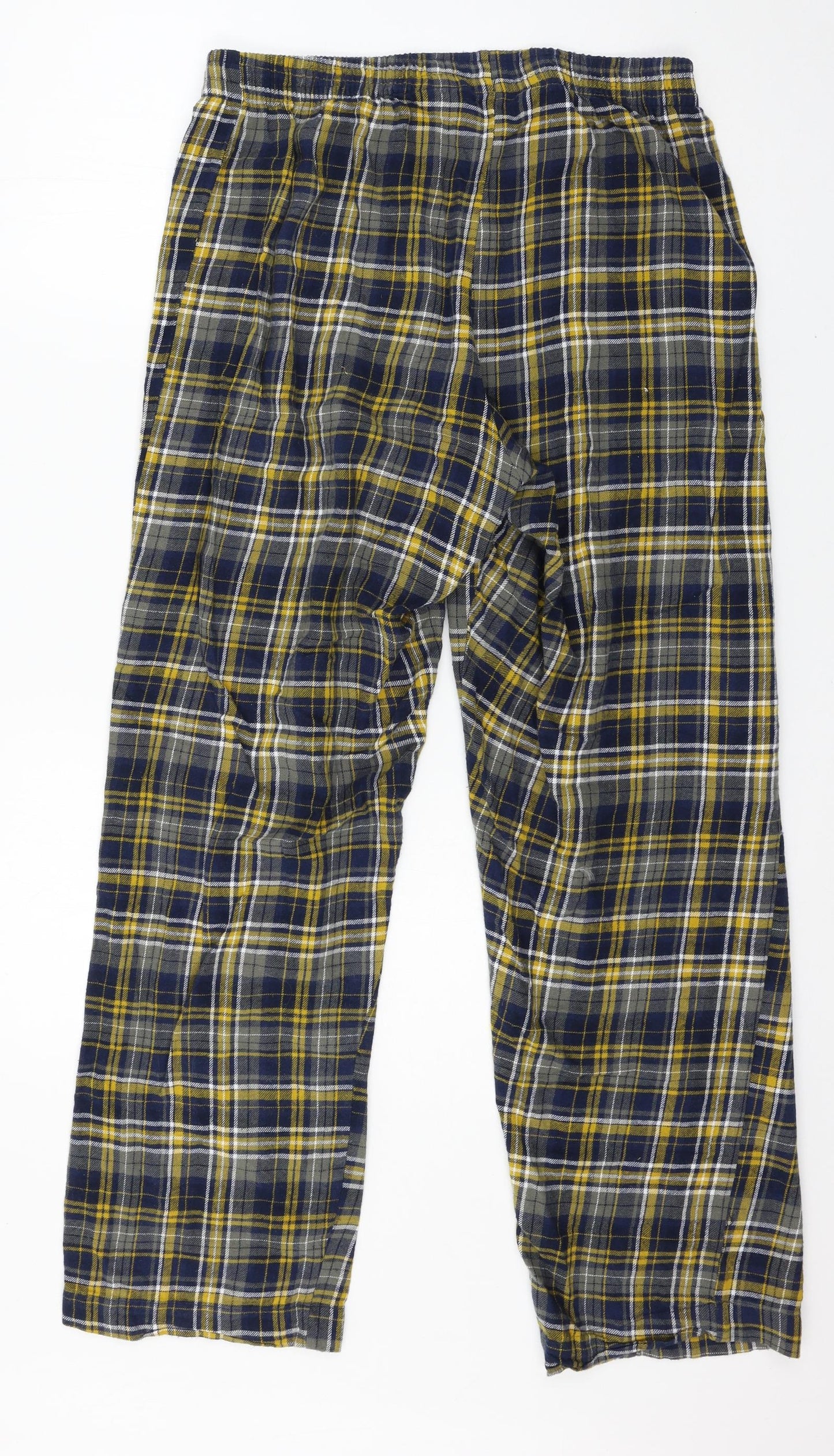 Mountain Warehouse Mens Blue Plaid   Pyjama Pants Size M