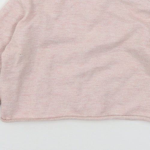 NEXT Girls Pink  Knit Cardigan Jumper Size 4-5 Years