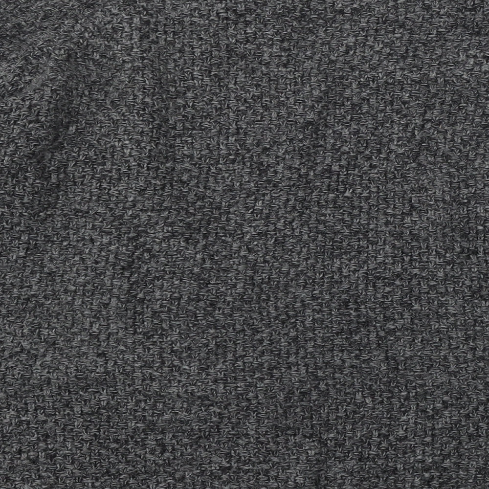 Marks and Spencer Womens Grey  Knit Cardigan Jumper Size 16