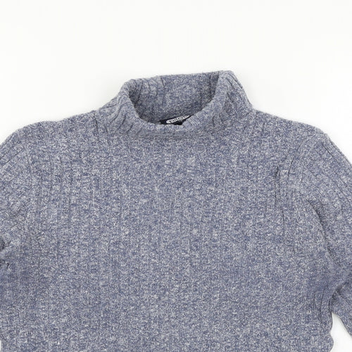 Pilot Womens Blue  Knit Pullover Jumper Size 14