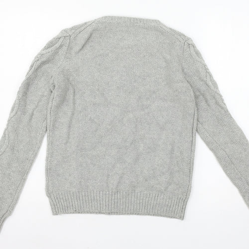 Gap Womens Grey  Knit Pullover Jumper Size S