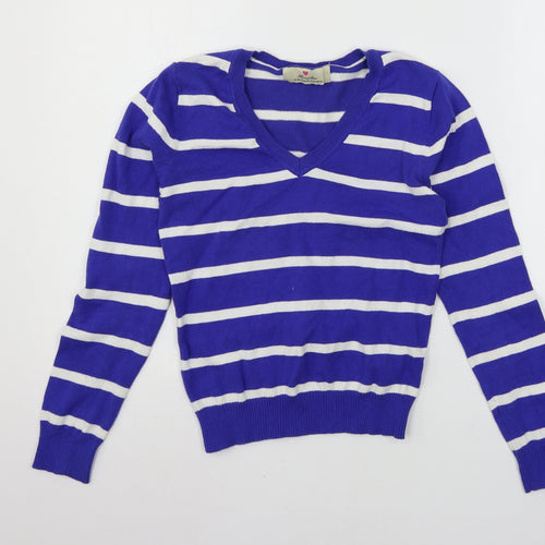 Atmopshere Womens Blue  Knit Pullover Jumper Size 12