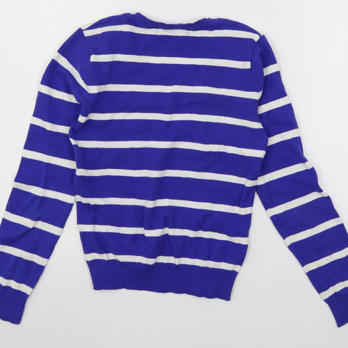 Atmopshere Womens Blue  Knit Pullover Jumper Size 12