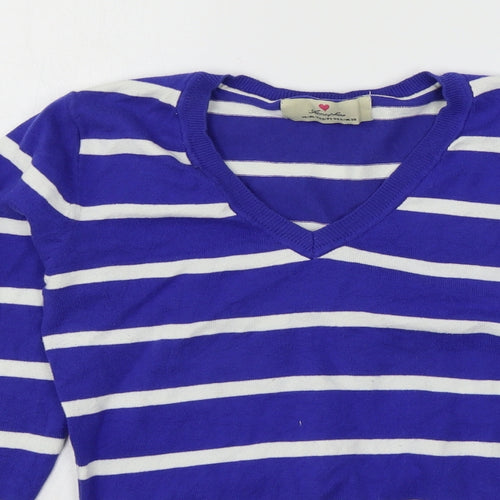 Atmopshere Womens Blue  Knit Pullover Jumper Size 12