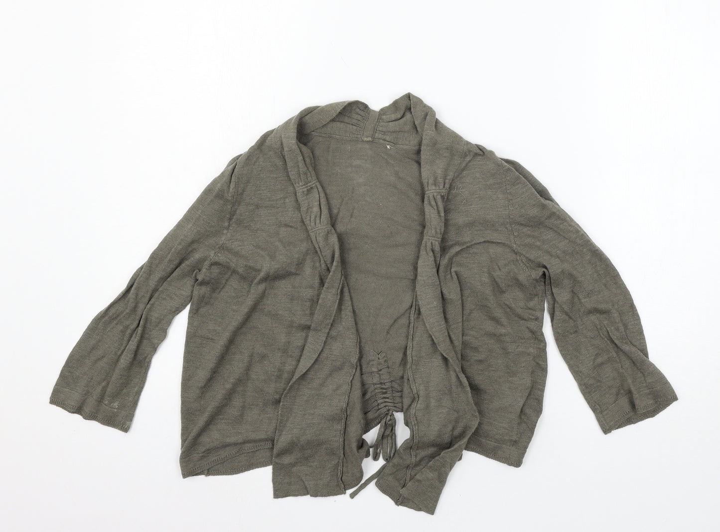 Marks and Spencer Womens Green  Knit Cardigan Jumper Size 10
