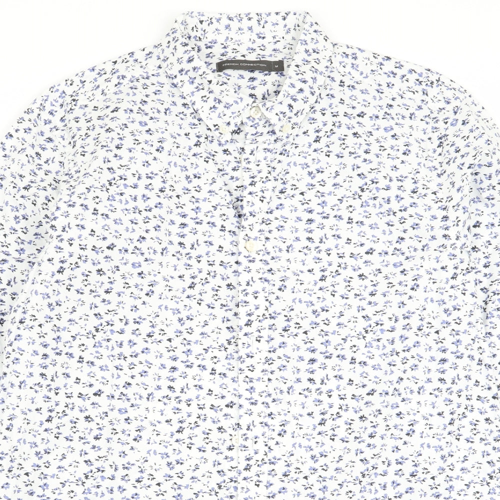 French Connection Mens Multicoloured Floral   Button-Up Size M