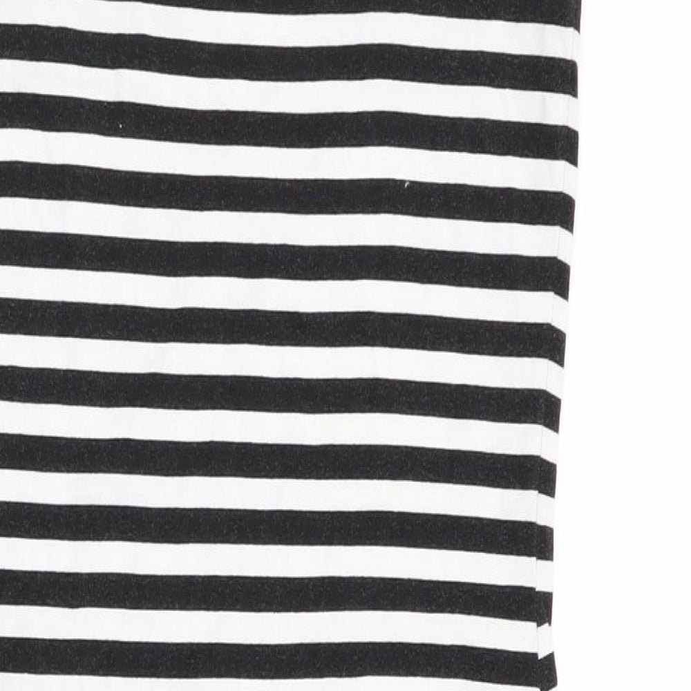 Miss Selfridge Womens Multicoloured Striped  Pencil Dress  Size 8