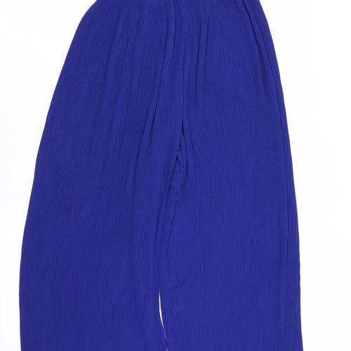 Zara Womens Blue   Trousers  Size 4 L22 in - Stretch waistband