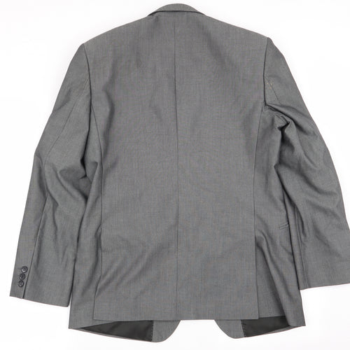 Burtons Menswear Mens Grey   Jacket Blazer Size 40
