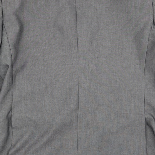 Burtons Menswear Mens Grey   Jacket Blazer Size 40