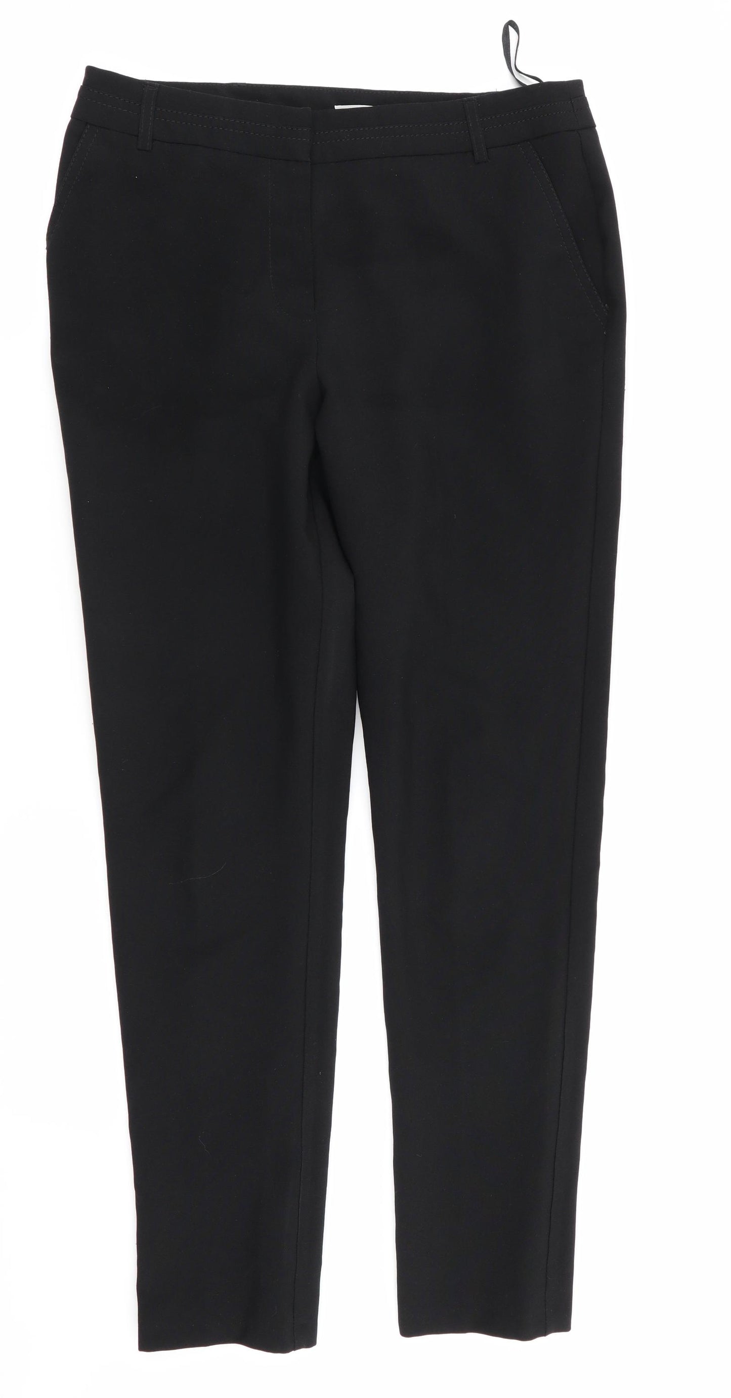 Primark Womens Black   Trousers  Size 10 L29 in