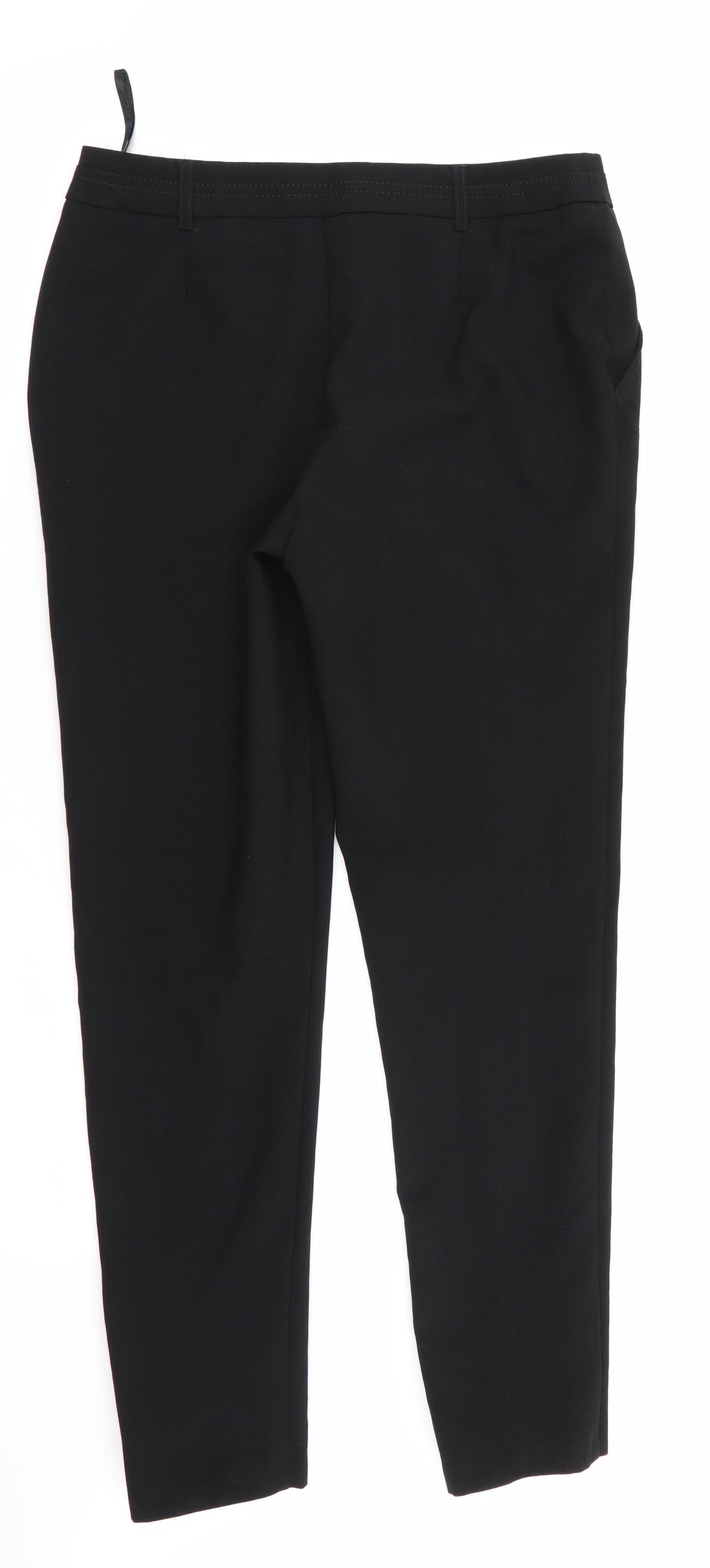 Primark Womens Black   Trousers  Size 10 L29 in