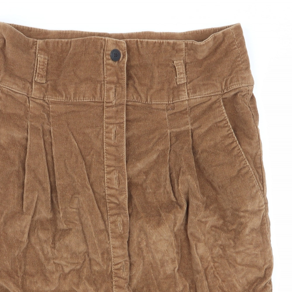 Zara Womens Brown   Straight & Pencil Skirt Size 8