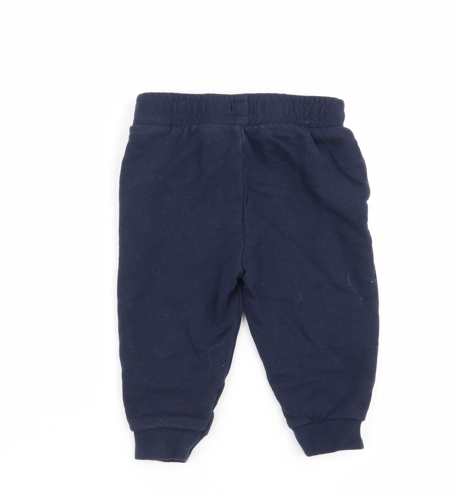 River Island Boys Blue   Jogger Trousers Size 9-12 Months