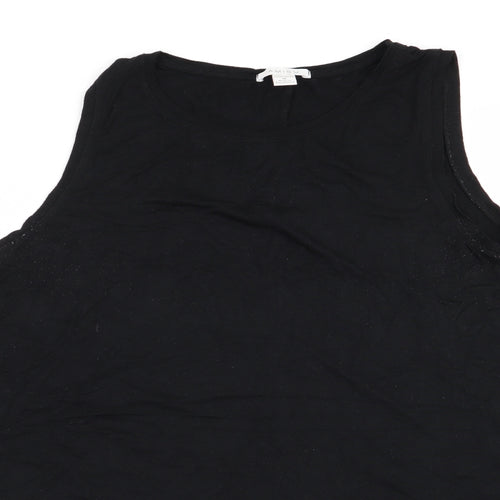 Amisu Womens Black   Basic Tank Size M