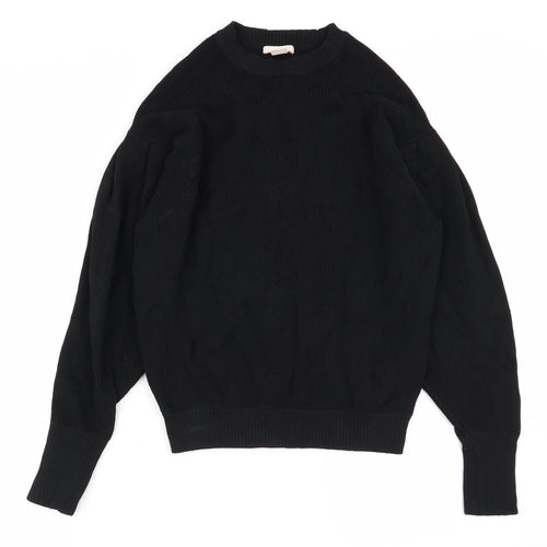 H&M Womens Black   Pullover Jumper Size 8