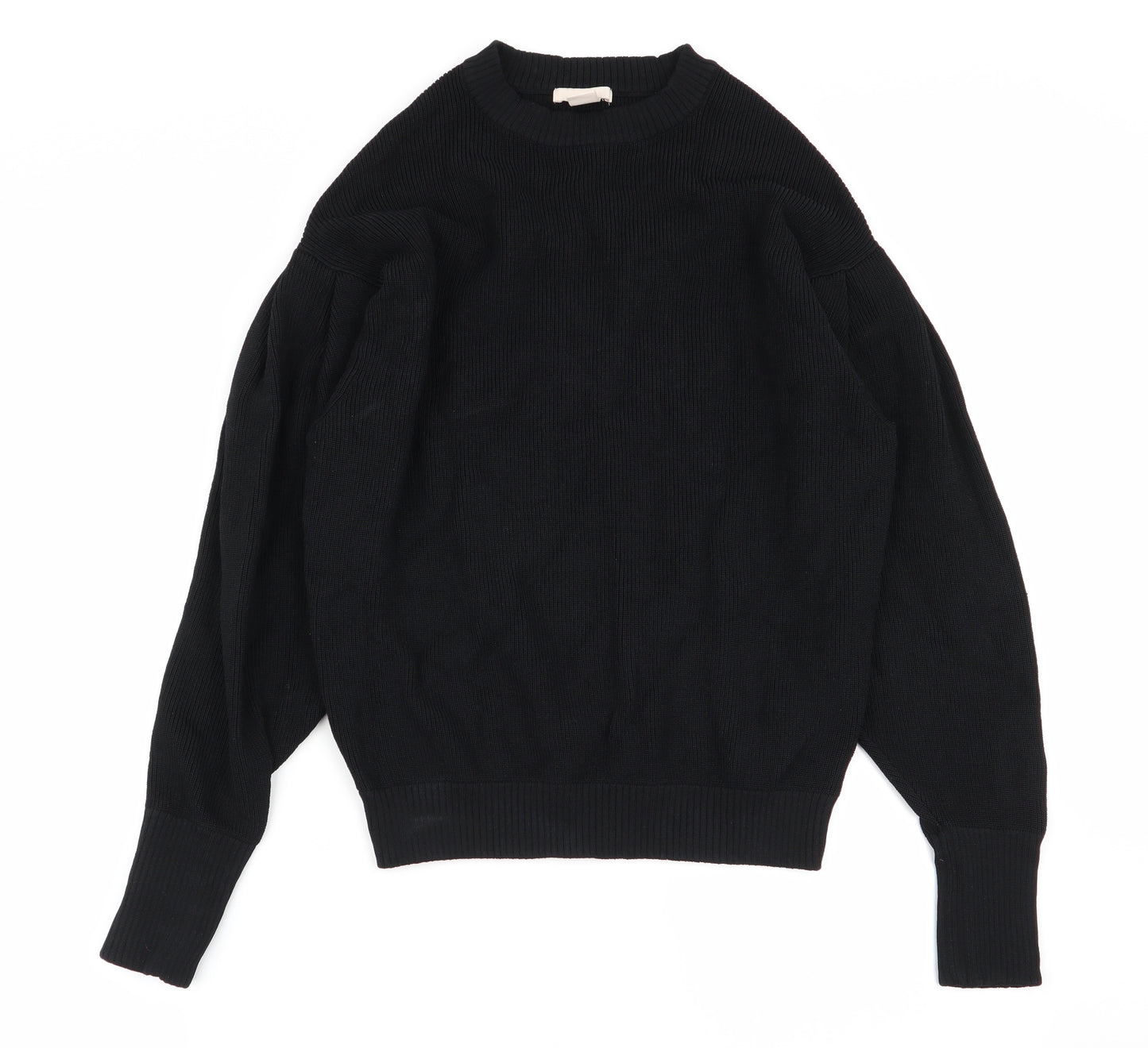 H&M Womens Black   Pullover Jumper Size 8