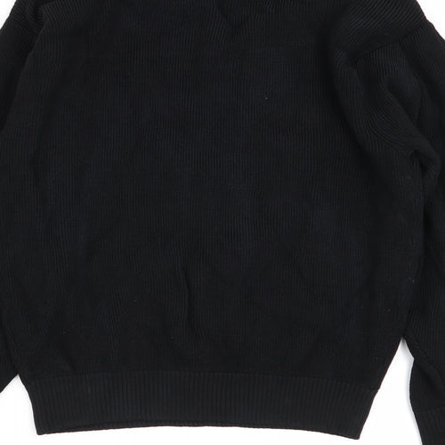 H&M Womens Black   Pullover Jumper Size 8