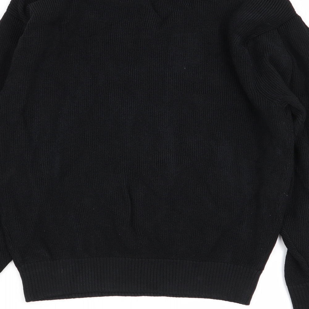 H&M Womens Black   Pullover Jumper Size 8
