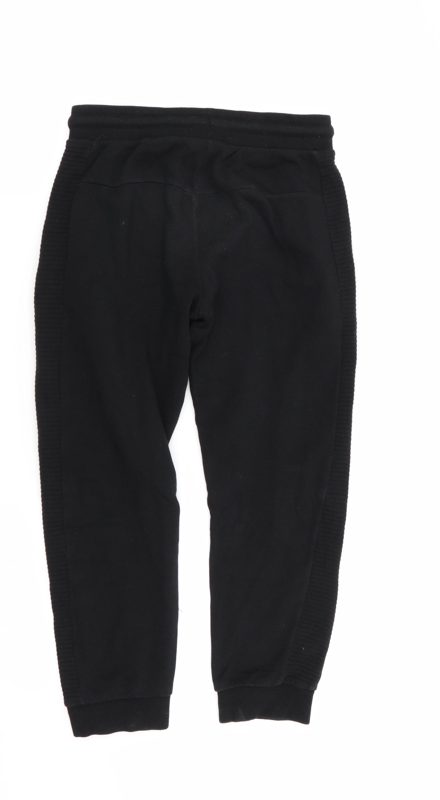 Asda George Boys Black   Jogger Trousers Size 8-9 Years