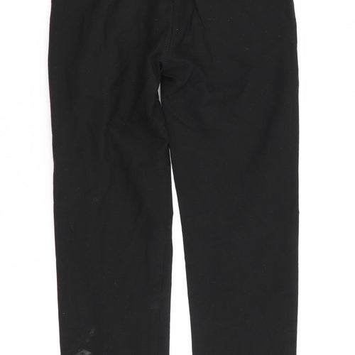 M&S Boys Black   Chino Trousers Size 7-8 Years - school trousers