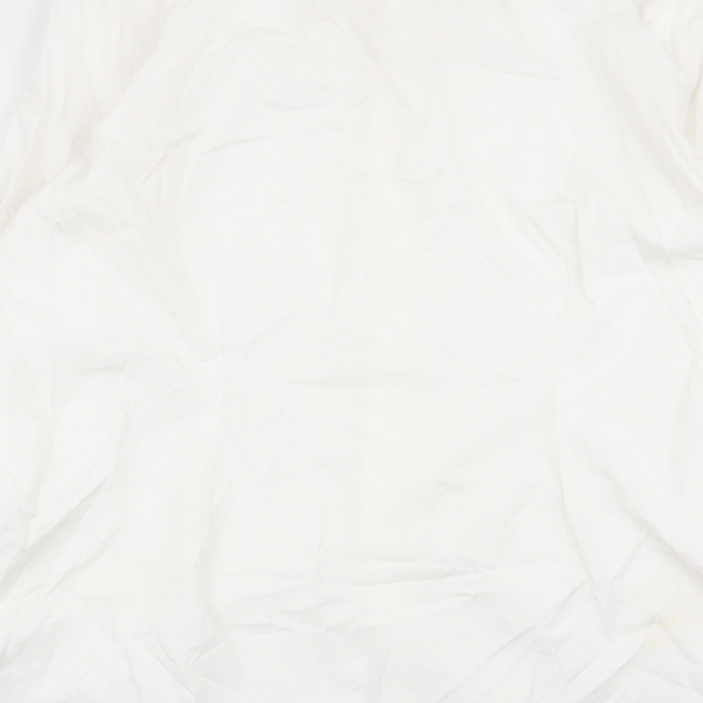 M&S Mens White    Dress Shirt Size 16.5