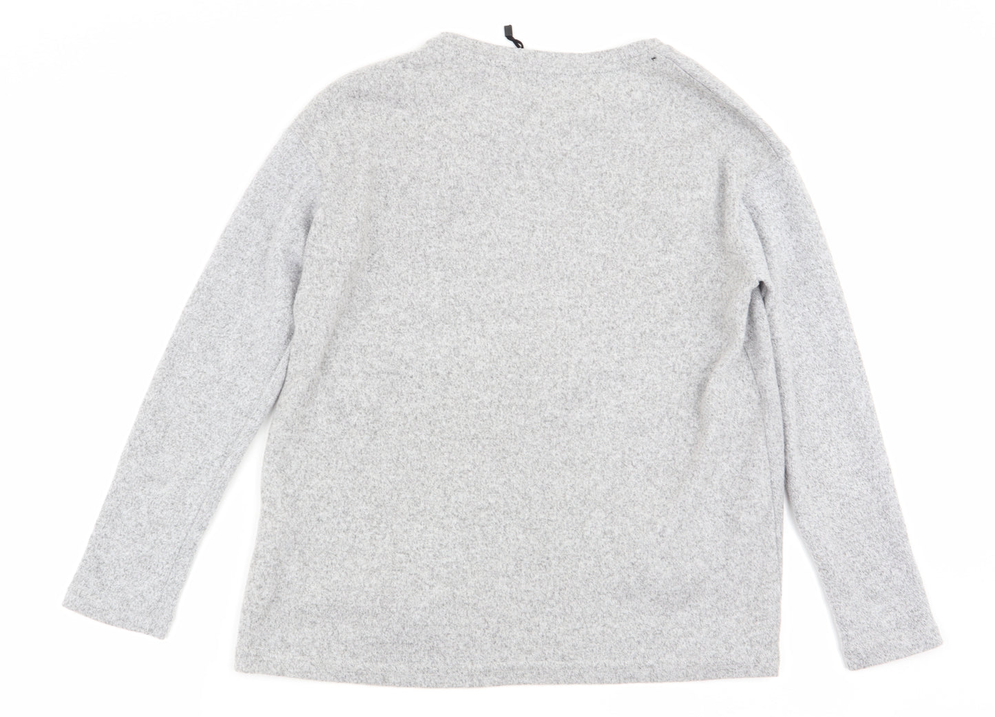 Zara Womens Grey   Basic T-Shirt Size 8