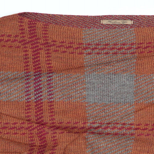 fashion go Womens Multicoloured Geometric  Pullover Jumper Size M