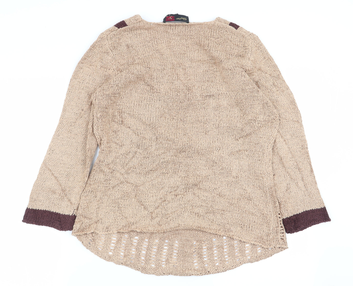stephen Womens Beige   Pullover Jumper Size M  - Size M/L