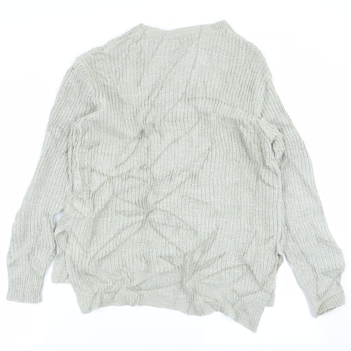 Peacocks Womens Green   Pullover Jumper Size S