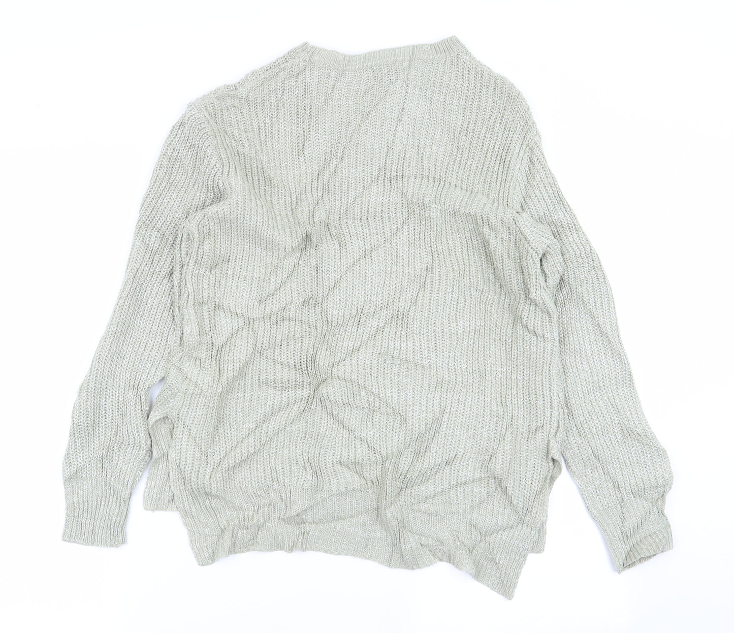 Peacocks Womens Green   Pullover Jumper Size S