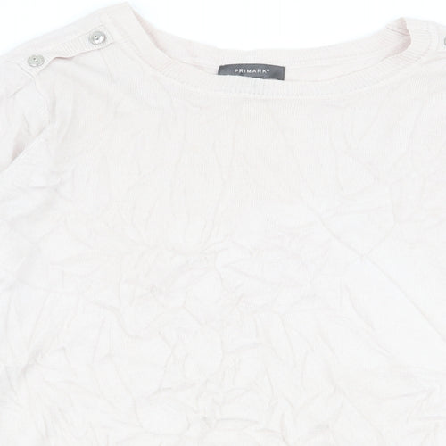 Primark Womens Beige   Pullover Jumper Size 14