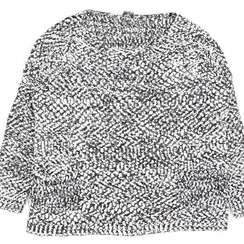 Angel Biba Womens Multicoloured Geometric  Pullover Jumper Size M  - Size M/L