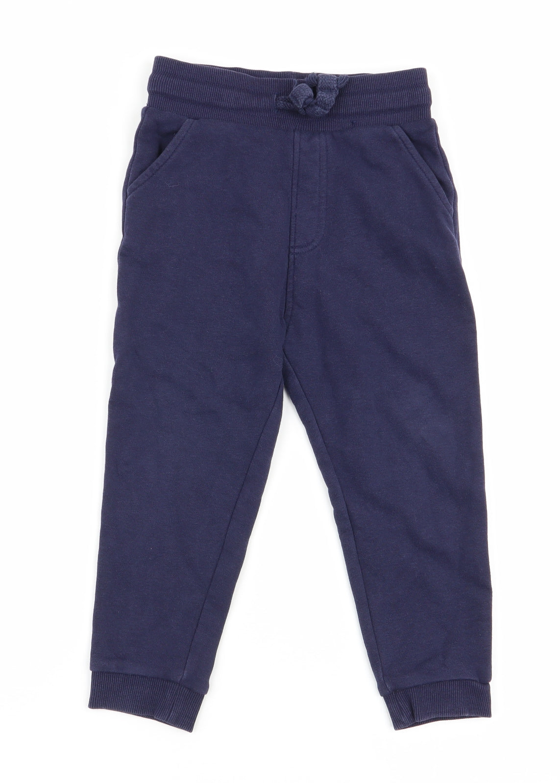 Asda George Boys Blue   Jogger Trousers Size 3-4 Years