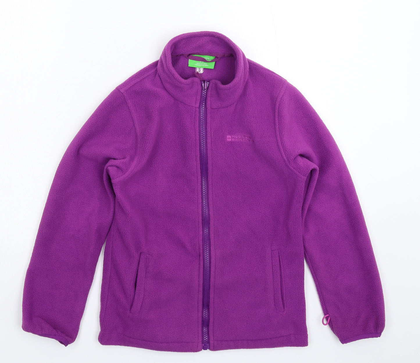 Marks and Spencer Boys Purple  Fleece Jacket  Size 9-10 Years