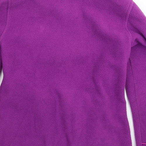 Marks and Spencer Boys Purple  Fleece Jacket  Size 9-10 Years