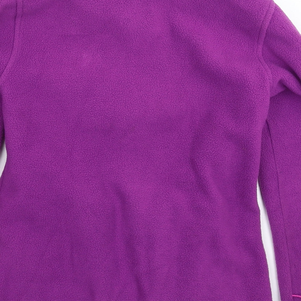 Marks and Spencer Boys Purple  Fleece Jacket  Size 9-10 Years
