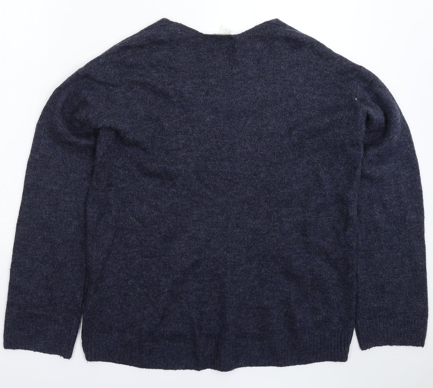 H&M Womens Blue  Knit Pullover Jumper Size XS